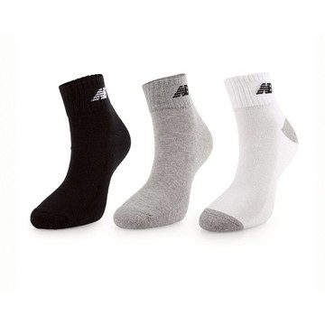 【NEW BALANCE】NB 三入 短襪 襪子 厚襪 黑白灰 三色 7831810200