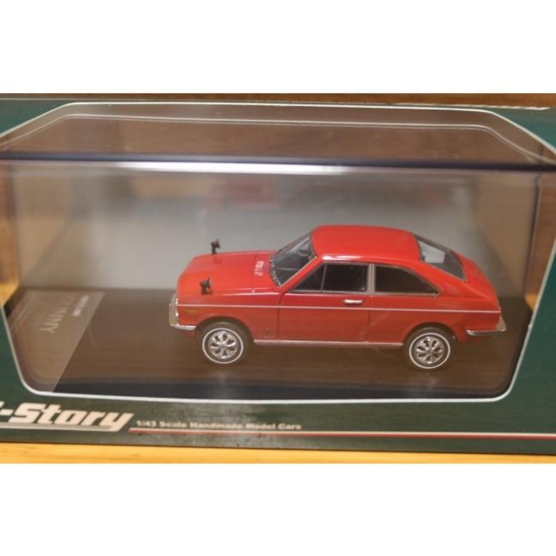 HI−STORY1/43 日産 サニークーペGL 1969 サンライズレッド HS148RE