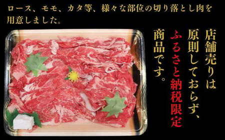 切り落とし 550g 冷凍  国産 徳島県 黒毛和牛 阿波牛 牛肉 ロース モモ カタ 焼き肉  ※離島への配送不可（国産焼肉 大人気焼肉 人気焼肉 絶品焼肉 至高焼肉 徳島県焼肉 ギフト焼肉 お中元焼肉 本格焼肉）