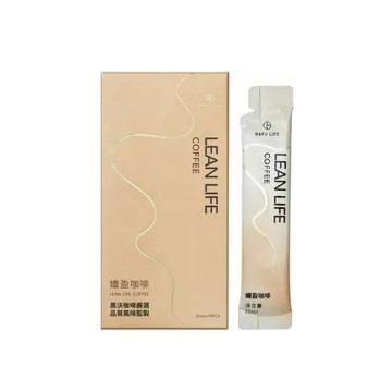 LEAN LIFE Coffee 孅盈咖啡（10包/盒) 益生菌與咖啡完美融合