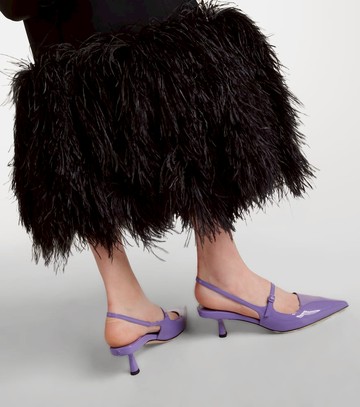 Jimmy Choo Didi 45 patent leather slingback pumps