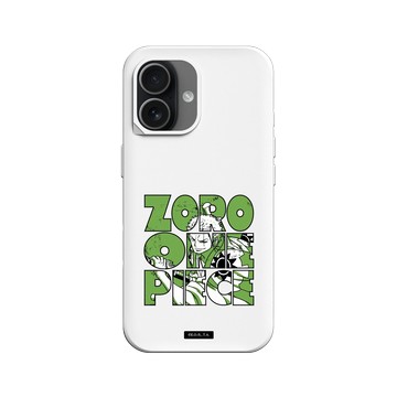 iPhone 17 SolidX 白 - 航海王 One Piece - 索隆十郎．ONEPIECE