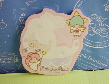 【震撼精品百貨】Little Twin Stars KiKi&LaLa 雙子星小天使~便條紙-造型蛋糕