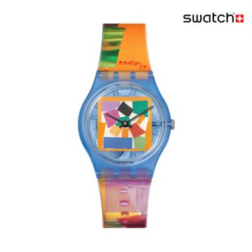 Swatch MATISSE S SNAIL 馬諦斯《蝸牛》/泰德美術館聯名 SO28Z127 (34mm)