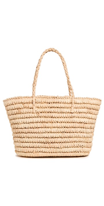 Hat Attack Nora Handheld Mini Tote Natural One Size
