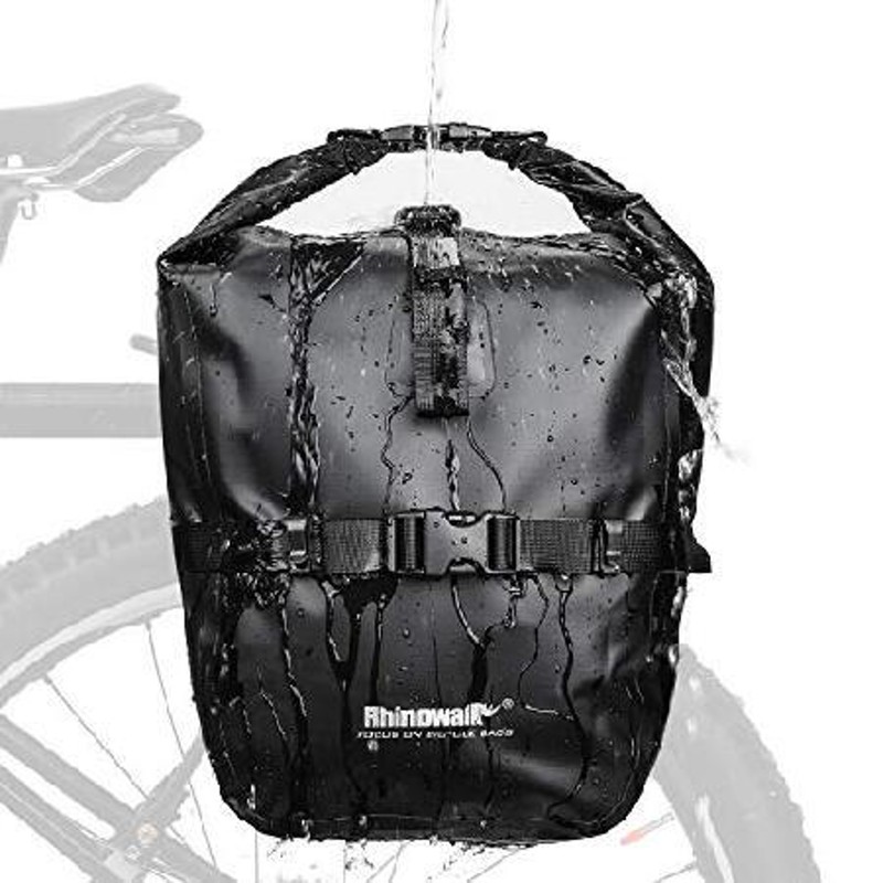 Rhinowalk 自転車用サイドバッグ パニアバッグ リアバッグ 20L 防水 大 ...