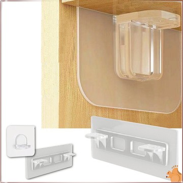 【現貨】無痕層架貼 免打孔層架貼 加強款 免釘角碼 無痕粘貼層板拖 免打孔隔板固定托角碼 層板托釘 支撐拖