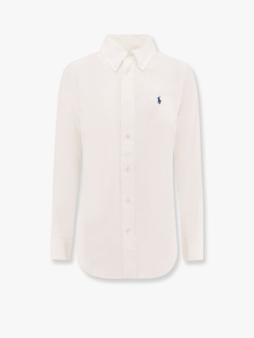 Stretch cotton shirt - POLO RALPH LAUREN - gender_Woman