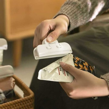 限時下殺 ⚡手慢無！⚡封口夾 強夾力 廚房食物密封夾 防潮防蟲保鮮 塑料夾 封口器 家用塑料食品袋零食貓糧狗糧夾子