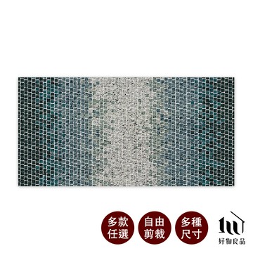 【好物良品】藝術系列《海洋印象》㊣獨家設計㊣大尺寸高品質可剪裁玄關絲圈刮泥墊 玄關墊 除塵墊 大門墊 快速出貨可訂製尺寸