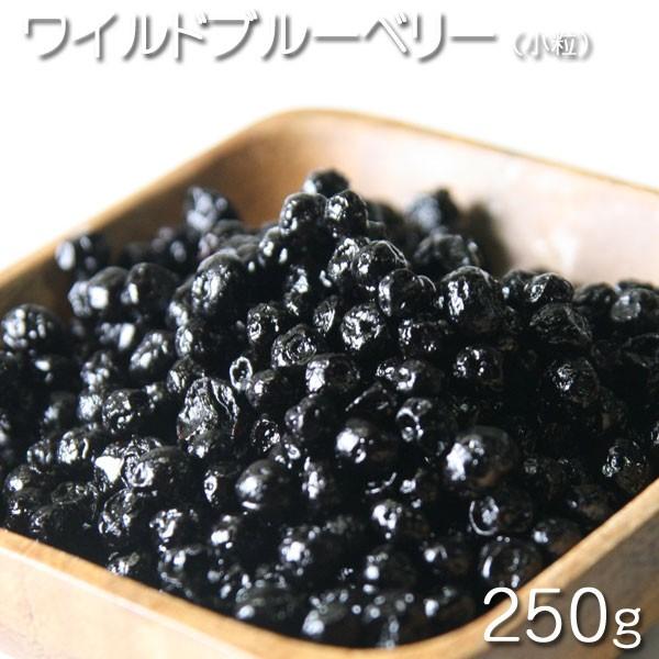 ドライフルーツ　アメリカ産　ワイルドブルーベリー（小粒）  250g　■■C★