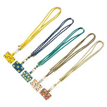 Mipow Miffy 蘋果/安卓 智慧手機通用款 時尚編織手機掛繩組(含掛繩和連接墊片) 五色選擇