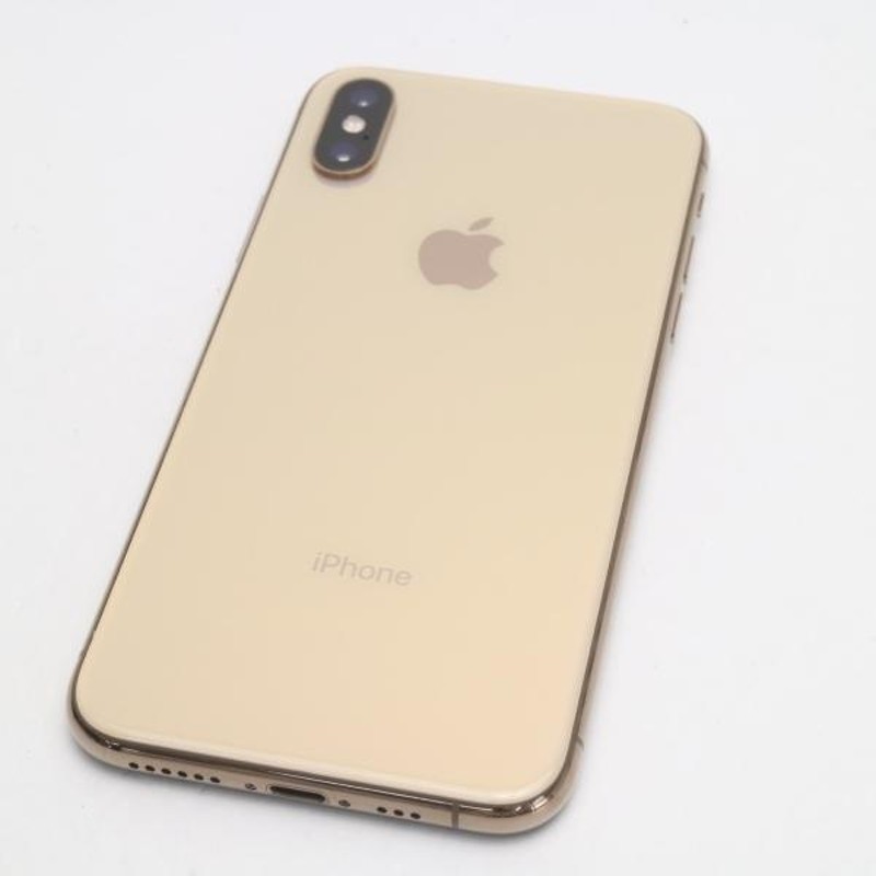 ビジネスバック Apple iPhoneXS 512GB ゴールド SIMフリー 美品