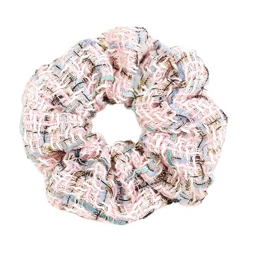 SCHÖN 小香風髮圈 滌綸材質  粉色