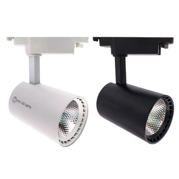 [JOYA 喬雅] LED軌道燈 15w  APP遙控 可聲控 調光調色 1650lm 直筒款 【保固一年 COB 高亮款】白殼遙控粗筒