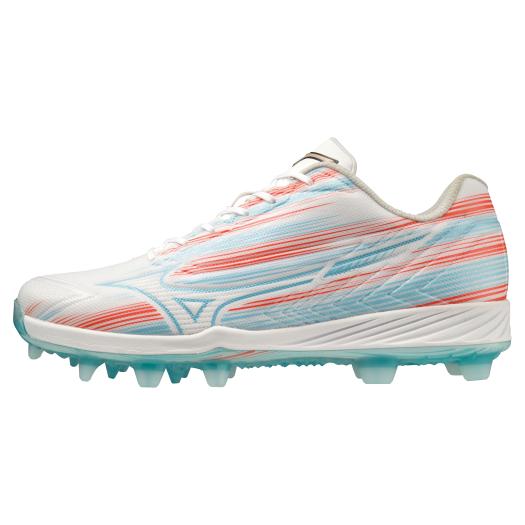 新品 野球 スパイク ポイント ミズノ ライトレボエリートTPU 27.5 MIZUNO 野球 スパイク ポイント ジュニア 大人 白 ミズノ ライト