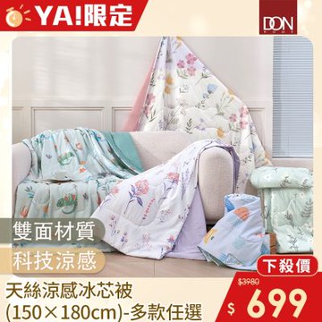 DON 天絲涼感冰芯被(150×180cm)-多款任選