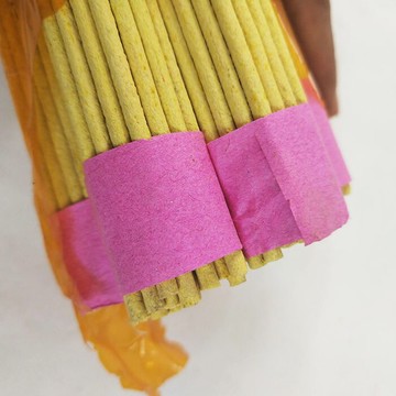 高檔塑封黃香 草香紅香燒紙黃表紙拜佛上墳祭祀用品