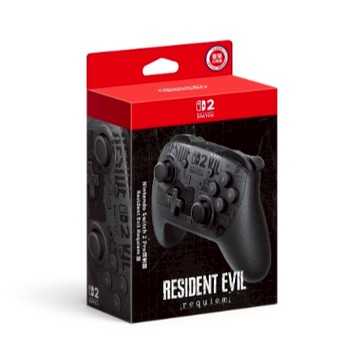 【電玩批發商】NS2 Switch 2 任天堂原廠 PRO手把 惡靈古堡9 特仕版 安魂曲 控制器 搖桿 黑色 大隻手把
