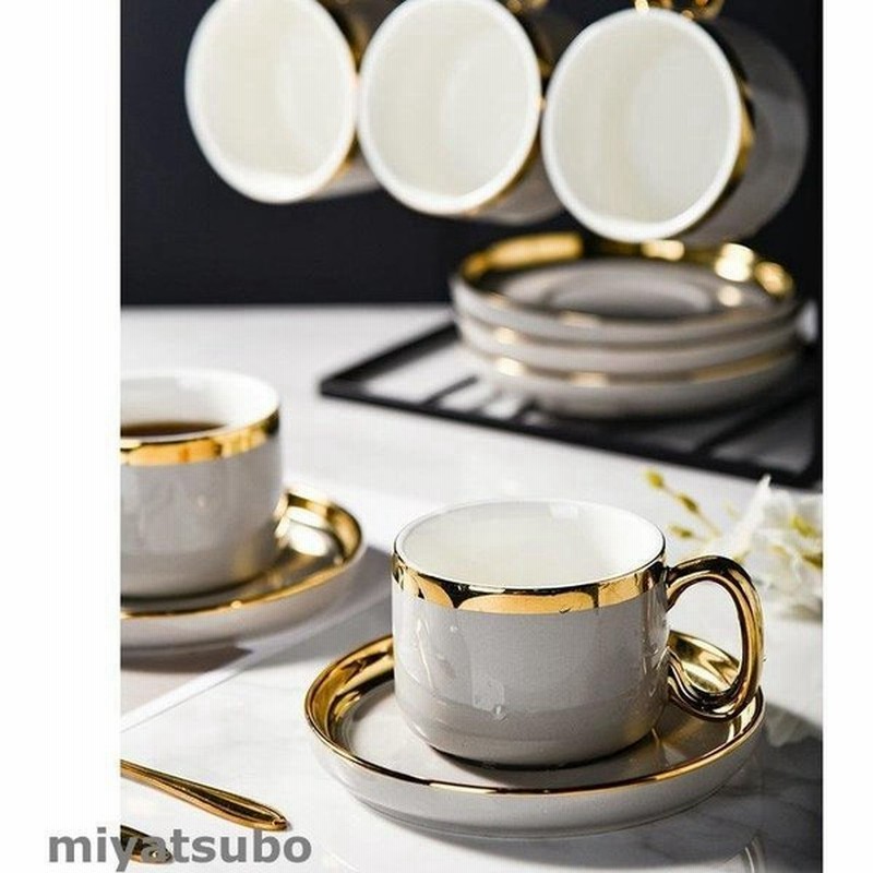 キッチン用品 食器 お茶用品 マグカップ ティーカップ コーヒーカップ セットアイテム ソーサー スプーン 来客用 シンプル ホワイト 通販 Lineポイント最大0 5 Get Lineショッピング