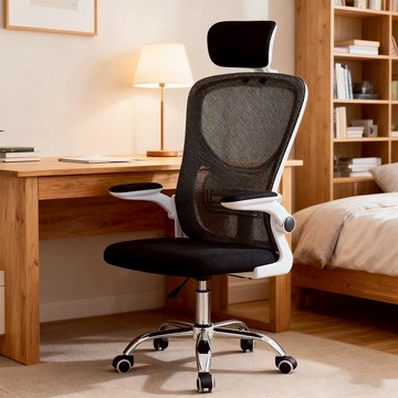 椅子 逍遙  白框 + 黑網  62x51x108~126公分