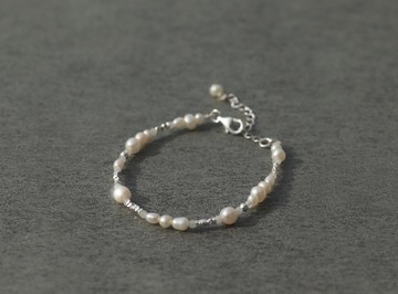 Pearl Bracelet—Glint I 不規則珍珠手鍊