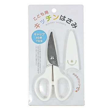 食物料理剪  15.7cm x 7.7cm  白色  3支