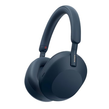 SONY 索尼 耳罩式防噪耳機 HD降噪處理器  WH-1000XM5  藍色