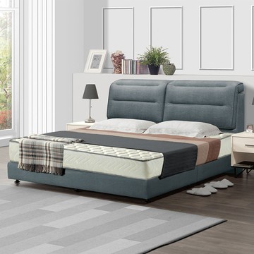 【顛覆設計】加厚舒眠布硬式獨立筒床墊-雙人5尺