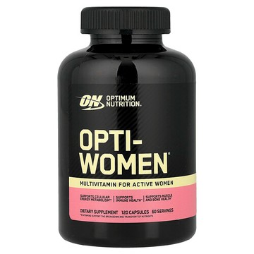 Optimum Nutrition, Opti-Women®，針對活躍女性的多維生素，120 粒膠囊