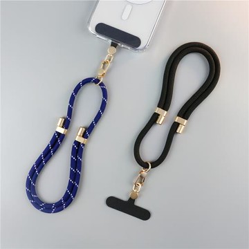 手機掛繩可調節掛鏈旋轉墊片高級手機手腕繩女防盜手機鏈腕帶短款