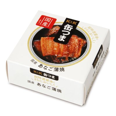 缶詰 缶つま おつまみ 缶詰め KK 国内産 あなご蒲焼 80g