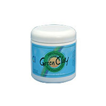 French Green Clay Powder 8 OZ by Rainbow Research
