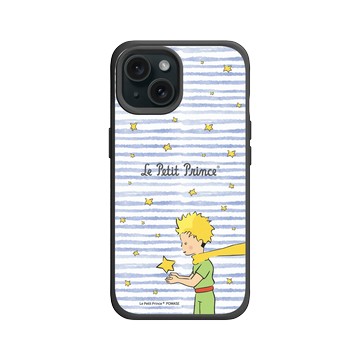 iPhone 15 SolidX 黑 - Le Petit Prince 小王子 - 許下願望