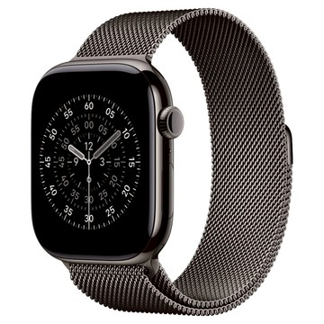 Apple 2025 Apple Watch S11 石瓦色鈦金屬 + M/L石瓦色米蘭式錶環  石瓦色  46mm  GPS+Cellular