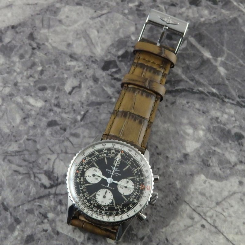 BREITLING ナビタイマー 806 アンティーク ヴィーナス 178 ブライトリング 1968年 ヴィンテージ 手巻き クロノグラフ 黒文字盤  ブラックダイヤル | LINEブランドカタログ