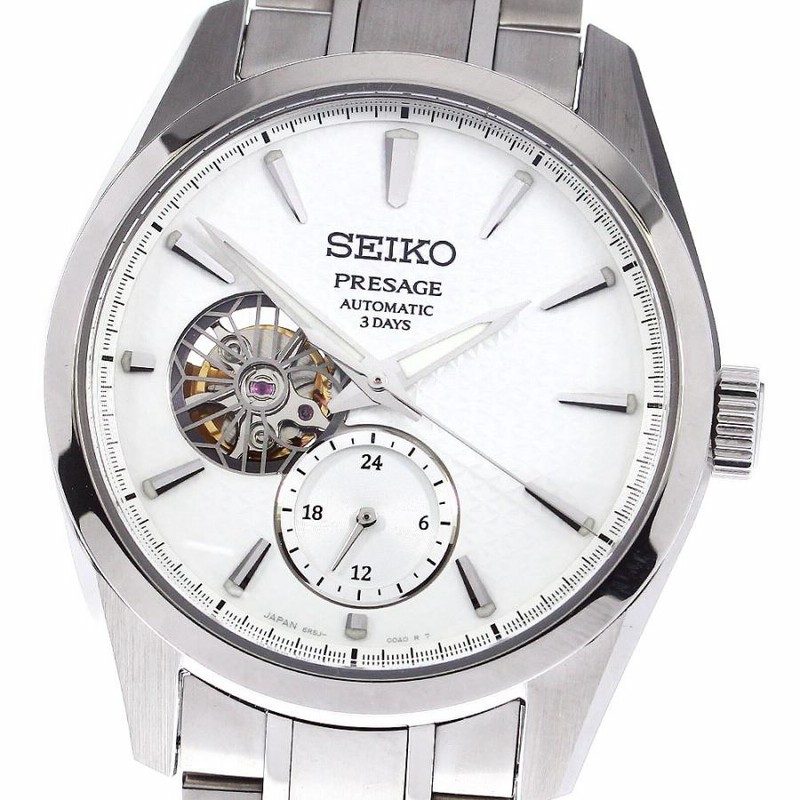 セイコー SEIKO SARJ001/6R5J-00A0 プレザージュ シャープエッジド 