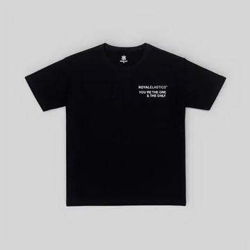 A11 ROYAL 復古大Logo Tee 黑色 S