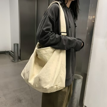 台灣出貨🎨日系大容量帆布托特包 女包單肩包 肩背包 通勤包 學生書包  寬肩帶軟布包 托特包 單肩包 帆布包 大容量包包