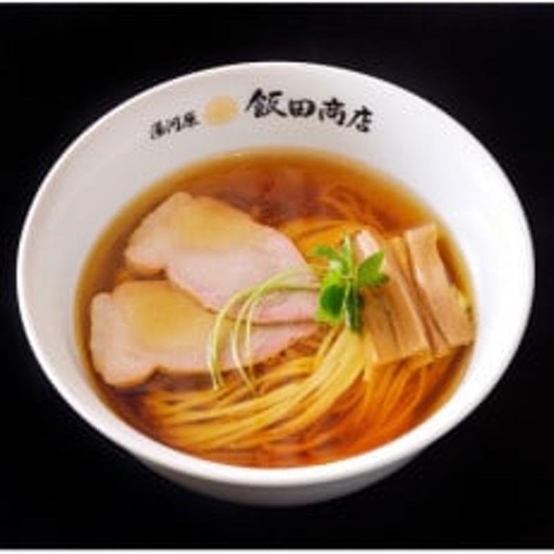 飯田商店の鶏出汁醤油らぁ麺3食セット(具材付き)　LINEショッピング