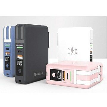 Photofast  多功能五合一行動電源 自帶線旅行充 無線充電 MutiCharge 10000mAh