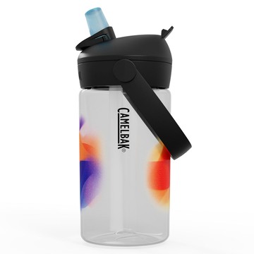 【墾趣】CAMELBAK 400ml Flip Straw咬嘴吸管水瓶RENEW 彩虹冒險