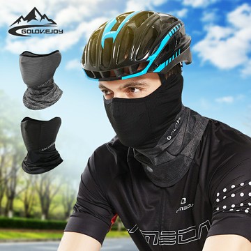 冰絲防曬透氣面罩 GOLOVEJOY 機車面罩 騎士面罩 呼吸面罩 冰絲面罩 自行車面罩【HC253】99750走走走去旅行