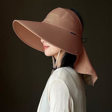 【巴黎精品】空頂帽遮陽帽-夏日空頂大檐女帽子3色a1eh14