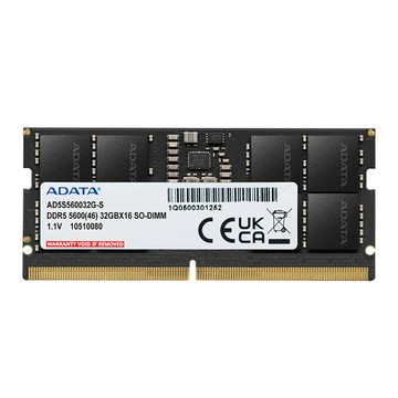 ADATA DDR5 5600 32GB 筆記型記憶體(AD5S560032G-S)