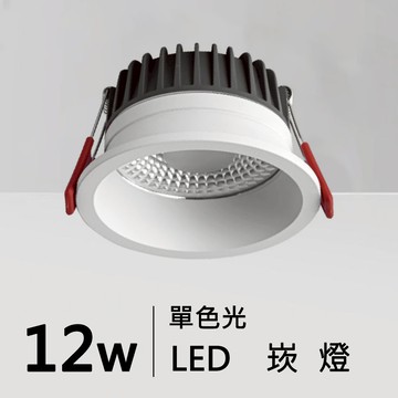 【崁入孔9.5公分】防眩光崁燈｜H05-JBR-30941B/W、30942-DM