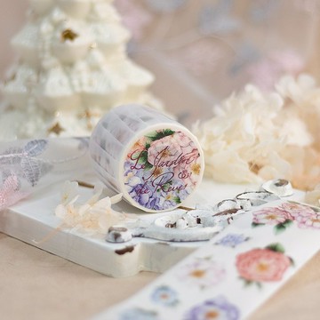 玫瑰園 - 5cm 紙膠帶