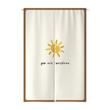 【客製化門簾】【贈桿發票】布招牌製作 對開短門簾 門簾穿桿 風水門簾 黑色門簾 櫃子門簾 北歐風門簾 布簾訂製