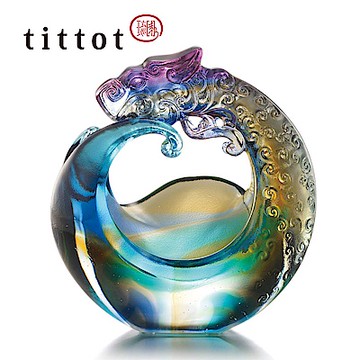 琉園tittot 信心龍騰 擺飾