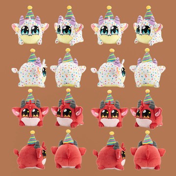 E哥❤現貨新品Birthday Cake Emotional Support 生日情緒支持毛絨玩偶公仔預售